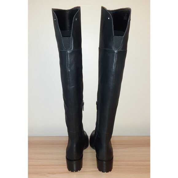 Vince Camuto “Jorshie” Black Leather Over the Knee Boots U.S. Size 7M - Picture 7 of 12